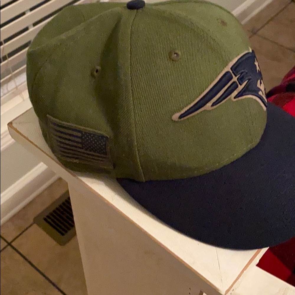 Men’s New Era Olive New England Patriots Salute